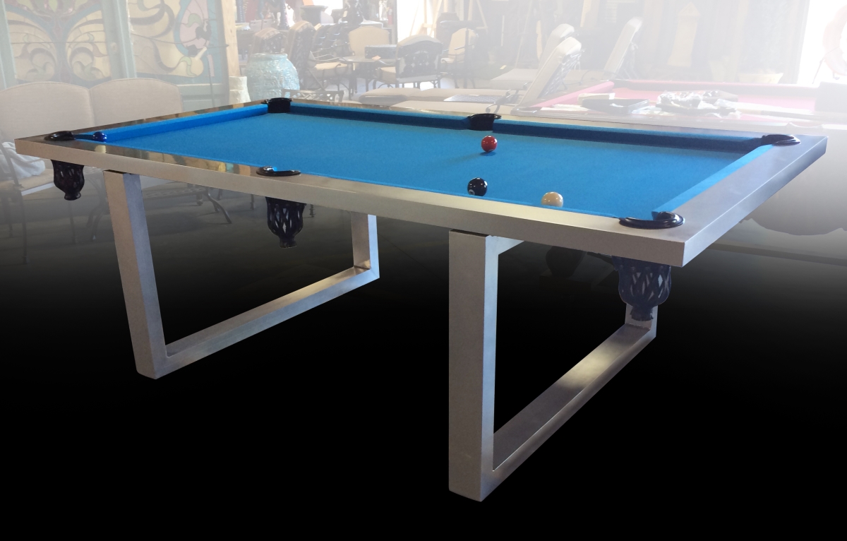 Kento Gear Steel Framed Billiard Table - Multi Color