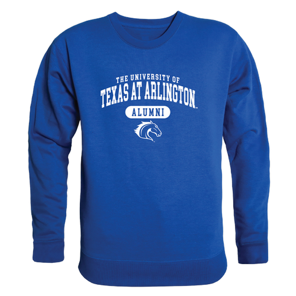 LogoLovers University of Texas at Arlington Alumni Fleece T-Shirt&#44; Royal Blue - Large