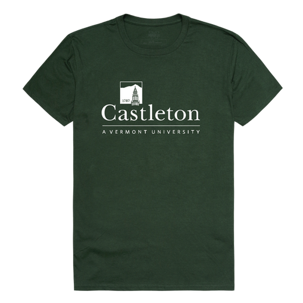 FinalFan Castleton University Spartans Institutional T-Shirt&#44; Forest Green - 2XL