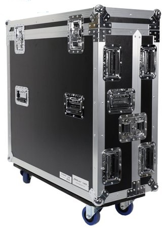 BetterBattery Fly Drive Case for Yamaha QL5 64-Channel Digital Mixing Console with Wheels&#44; Black