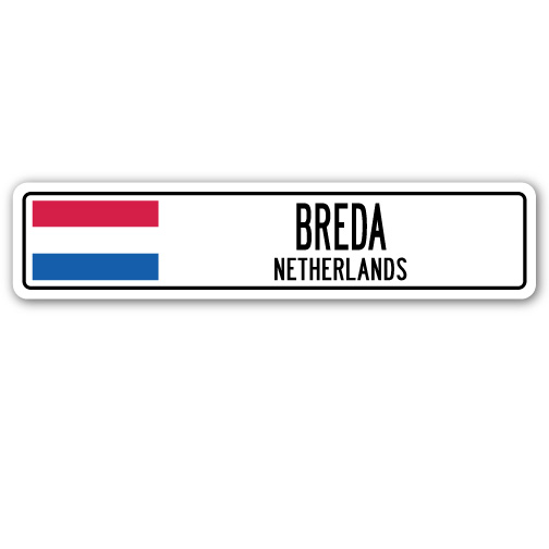 Amistad Street Sign - Breda&#44; Netherlands