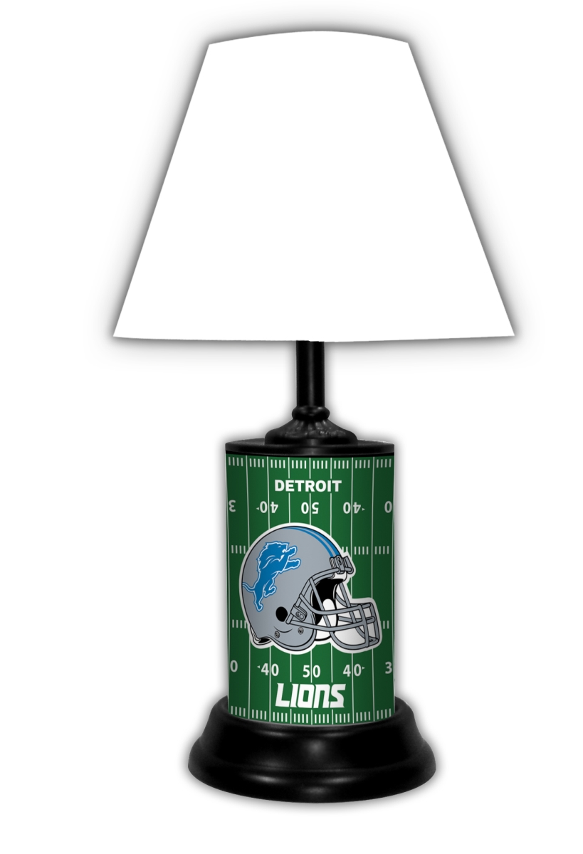 Archivo Detroit Lions Field Table Lamp - White