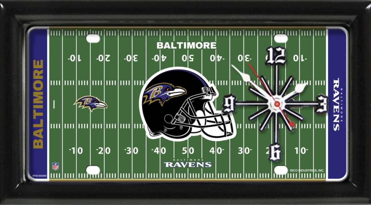Archivo Baltimore Ravens Field Clock