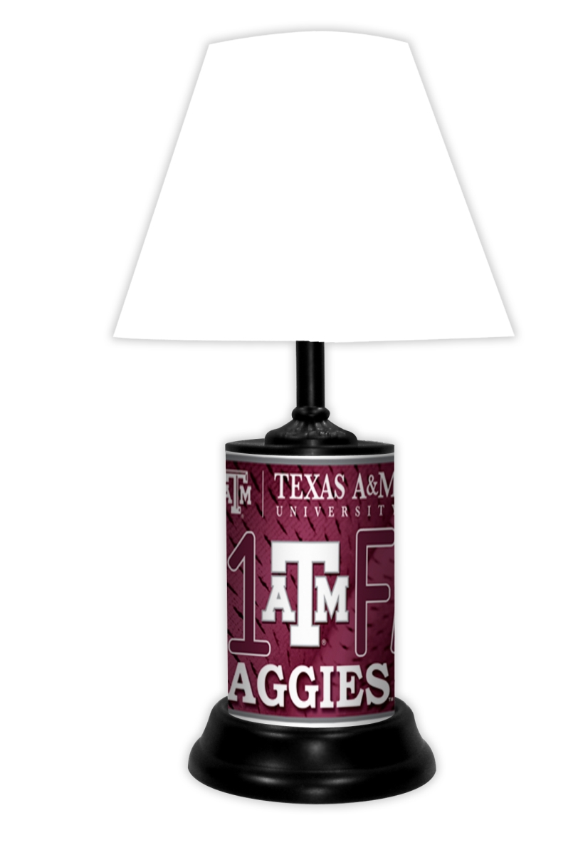 Archivo Texas A & M Aggies Table Lamp - White