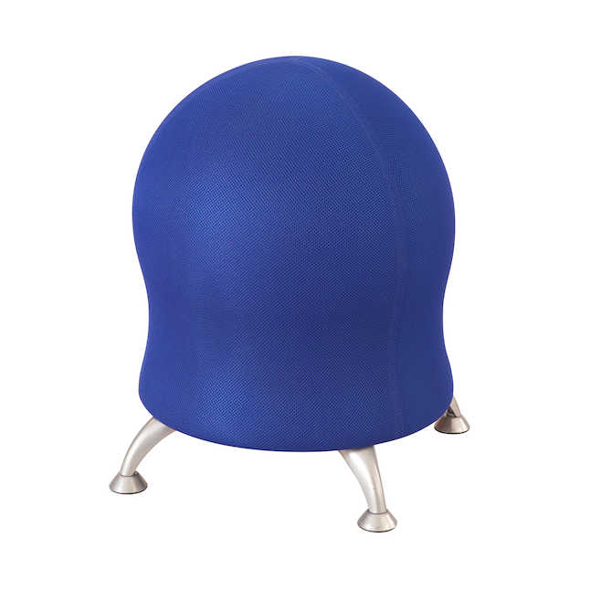 Safco Products Safco 4750BU Zenergy Ball Chair - Blue - 23 x 22.5 x 22.5 in.