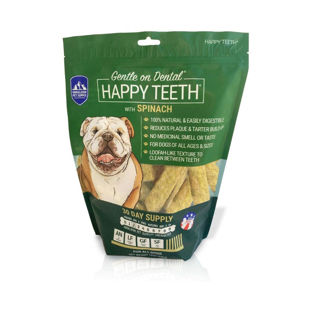 Himalayan Dog Chews Himalayan Dog Chew 859552003256 12 oz 30 Day Dental Spinach Dog Chew