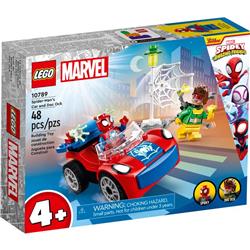 LEGO 9090673 Plastic ABS Spider-Mans Car & Doc Ock&#44; Multi Color - 48 Piece