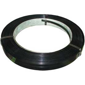 PAC Strapping 1-2X.020 ST-VS 0.5 x 0.020 x 2940 ft. Steel Strapping&#44; Black Core - 16 x 3 in.