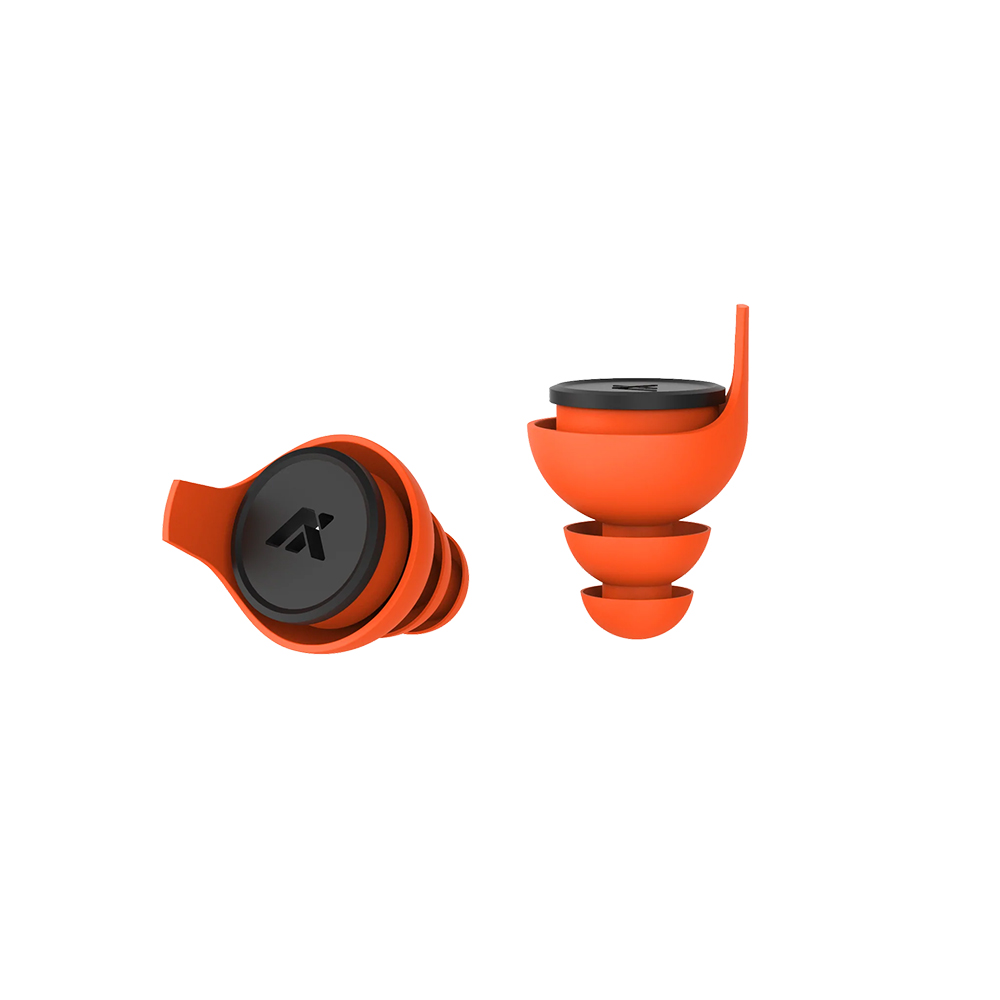 AXIL AX-XPR-OM-L XP Reactor Ear Plug for Shooting Protection&#44; Orange