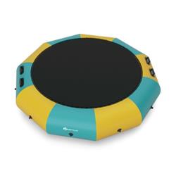 Total Tactic TW10011US-YW 10 ft. Inflatable Splash Padded Water Bouncer Trampoline&#44; Yellow