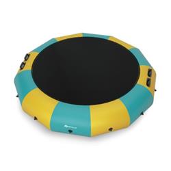 Total Tactic TW10013US-YW 15 ft. Inflatable Splash Padded Water Bouncer Trampoline&#44; Yellow