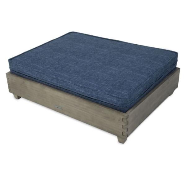 Petmate 45023 38 x 29 x 8 in. La-Z-Boy Bailey Indoor & Outdoor Platform Dog Bed&#44; Blue