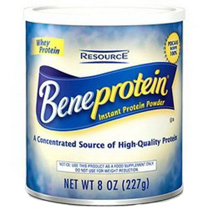 Nestle Healthcare Nutrition 85284100 8 oz Resource Beneprotein Instant Protein Unflavored Powder Canister