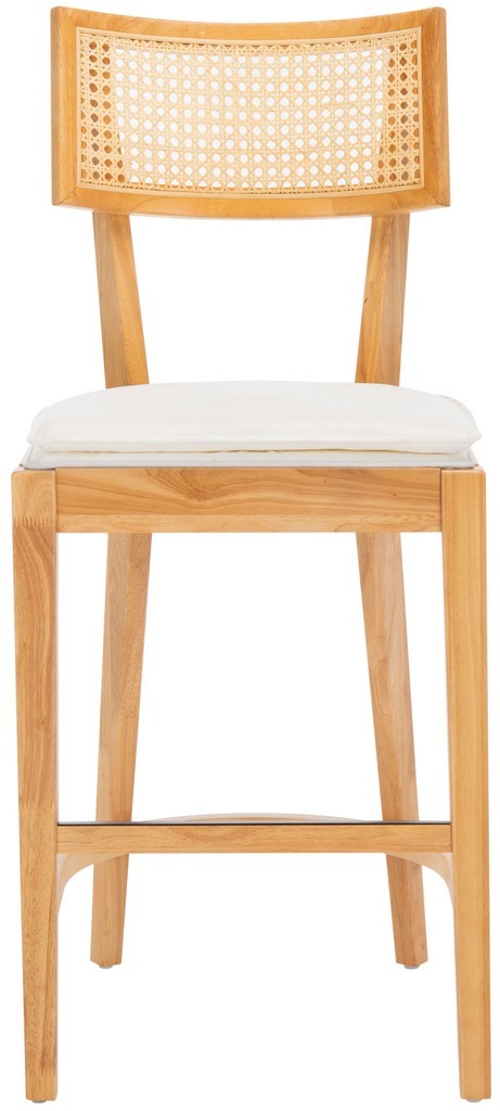 Safavieh BST1504A Galway Cane Counter Stool&#44; Natural