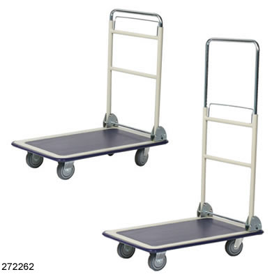 Wesco Industrial Products Wesco Industrial 272262 Platform Truck Small Folding Tele. Handle