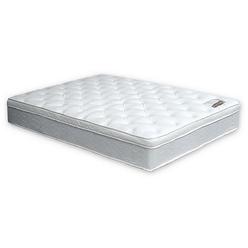 Benjara BM300487 11 in. Fima Medium Firmness Hi Density Foam Pillow Top Mattress&#44; White - Full Size