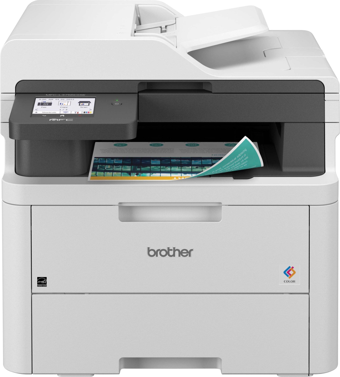 Brother Industries BRTHLL3300CDW Wireless Digital Multi-Function Laser Color Printer&#44; Gray