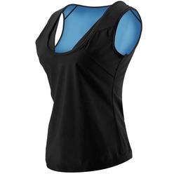 Fresh Fab Finds FFF-L-XL-Women-GPCT2699 Trainer Shaper Heat Trapping Pullover Slimmer Sauna Suits Sweat Body Shaper Vest&#44; Black - Large & Ex