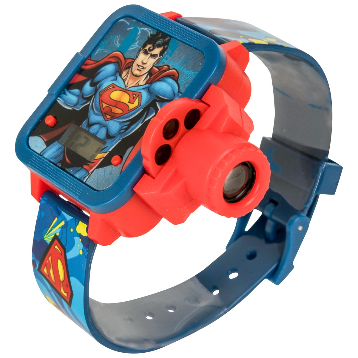 DC Comics 871364 Superman Kids Projected Images LCD Watch