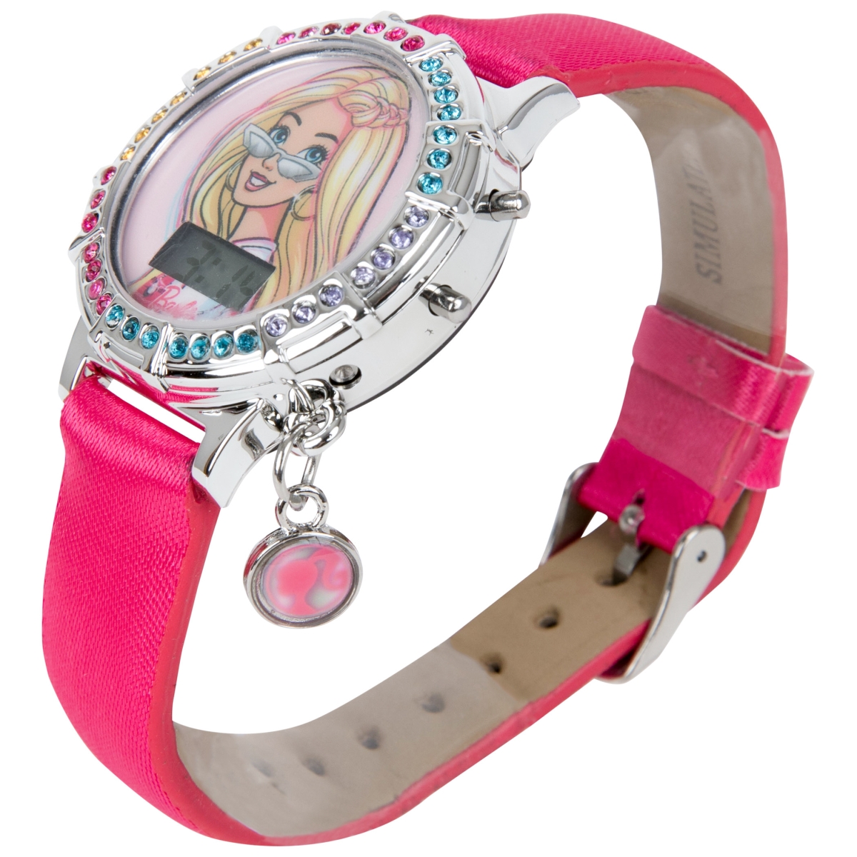 Barbie 872682 Barbie Springtime LCD Kids Watch with Silicone Band