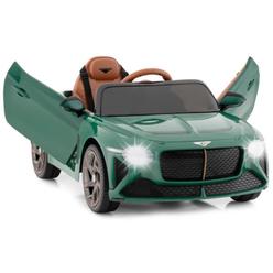 Total Tactic TQ10191US-GN 12V Battery Powered Licensed Bentley Bacalar Kids Ride-on Racer Car&#44; Green