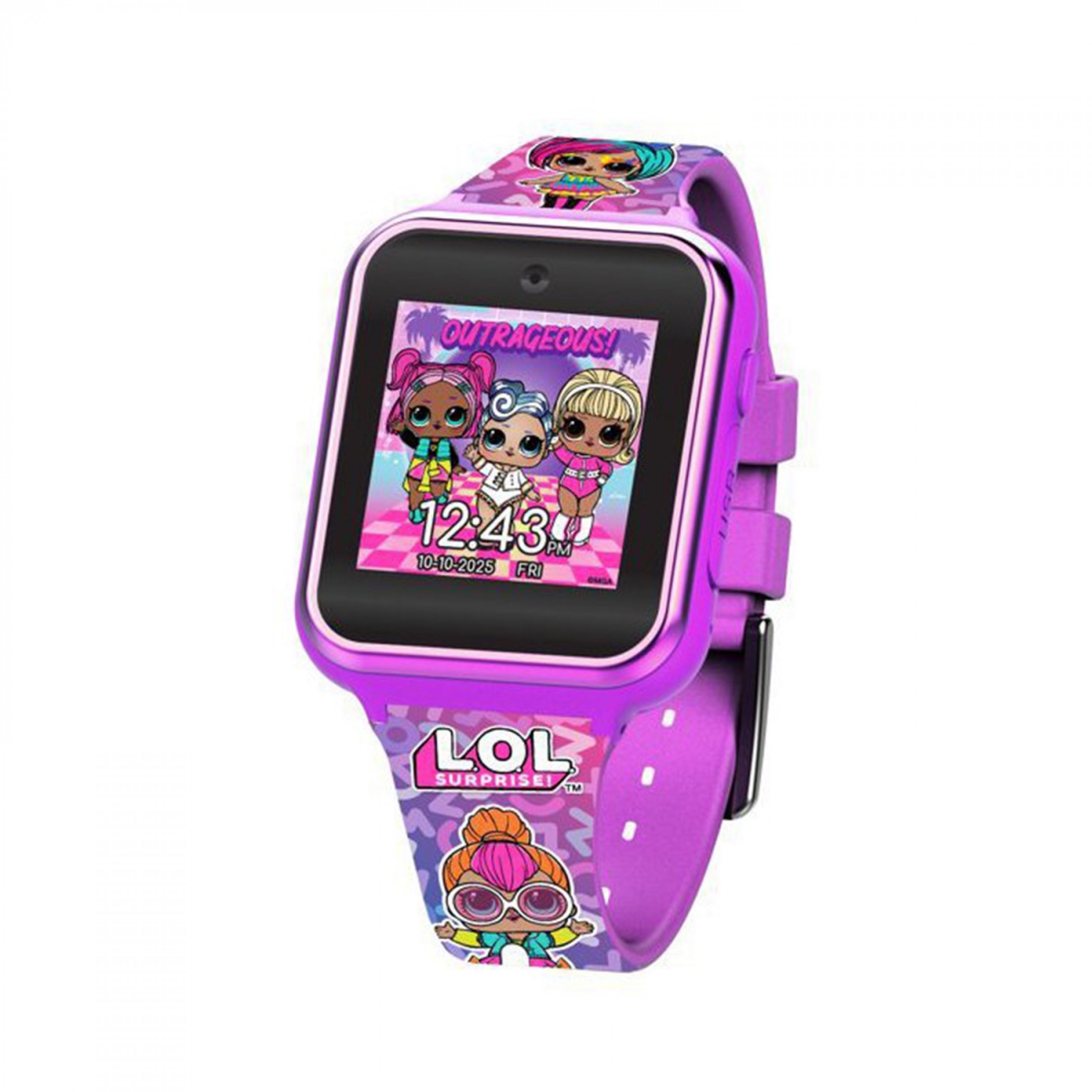 LOL Dolls 871528 LOL Suprise Dolls Bright Swirls Kids Interactive iTime Smart Watch
