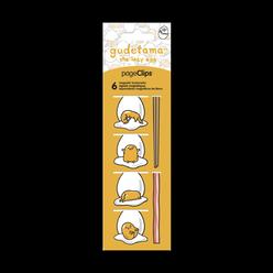Sanrio 877824 Sanrio Gudetama Page Clip Bookmarks - Pack of 6