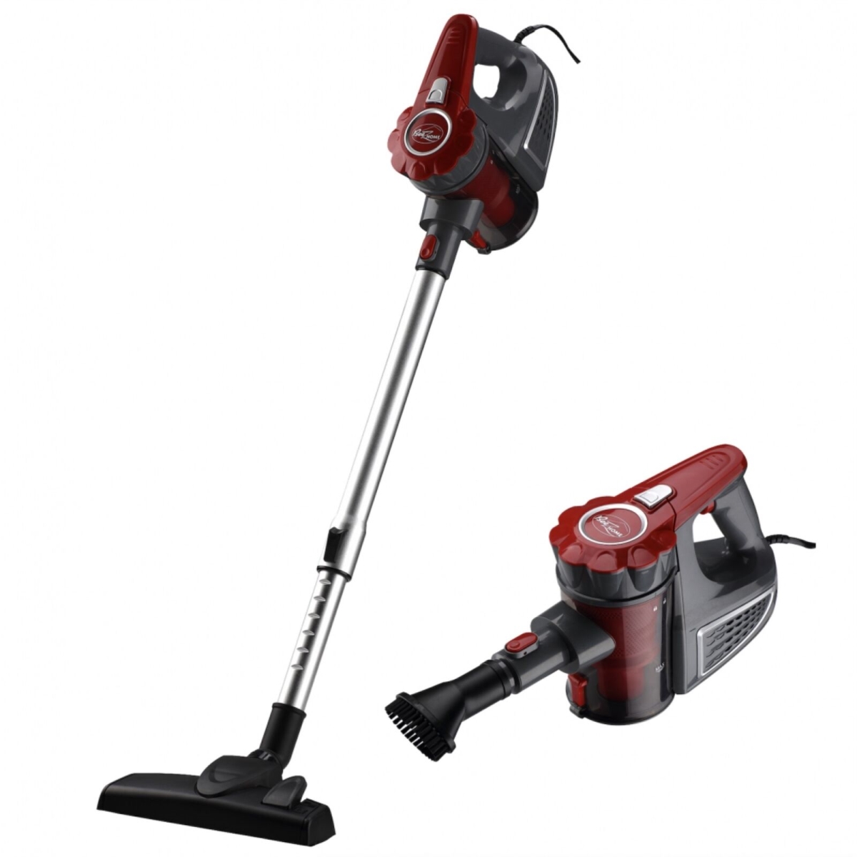 Bee Z Home K61 Corded Stick Vacuum Clearner&#44; Red