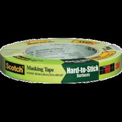 3M 2060-.75A-BK 0.75 x 60 yd Green Scotch Lacquer Masking Tape   Pack of 48