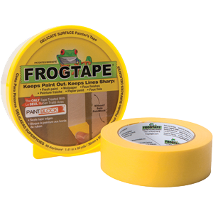 Shurtape 105550 24 mm. x 55 m. Yellow Frog Delicate Multi Use Painters Tape