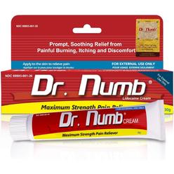 Dr. Numb Dr. Numb 5% Lidocaine Numbing Cream 30g 1 Pack - Maximum Strength Tattoo Numbing Cream
