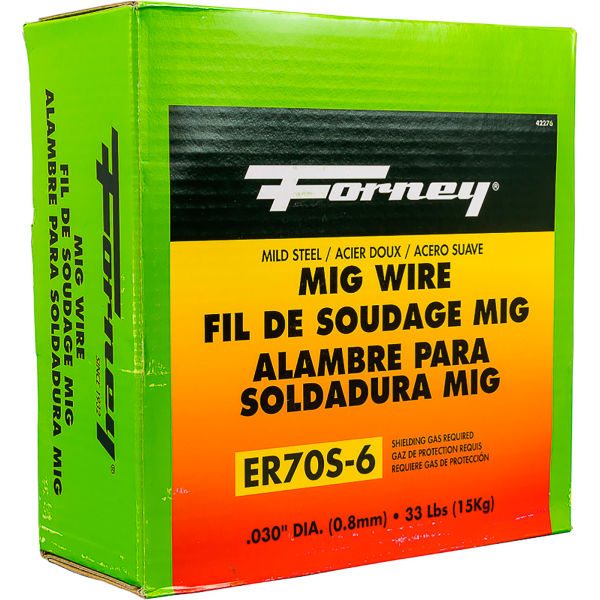 INDUSTRIAL PRO B2397159 0.030 in. Forney ER70S-6 Mild Steel Solid MIG Welding Wire&#44; 33 lbs Spool