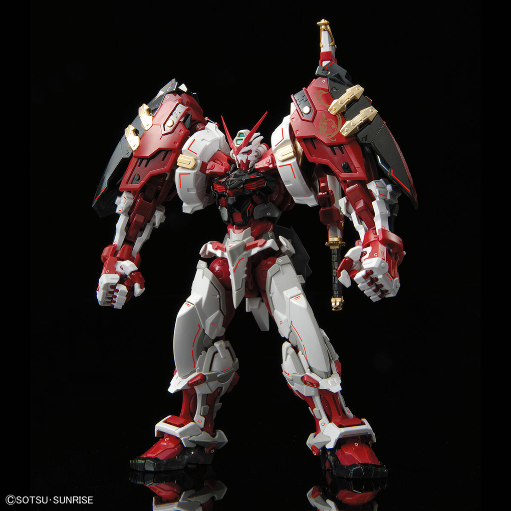 Bandai Toys BAN2566022 1-100 Scale Hi-Resolution Gundam Astray Frame Powered Kit&#44; Red