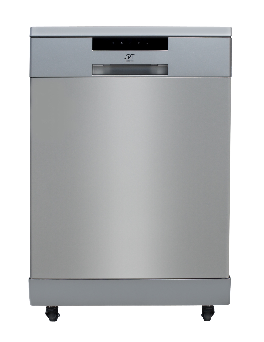 Sunpentown SD-6513SSB 24 in. Energy Star Portable Stainless Steel Dishwasher&#44; Stainless Steel