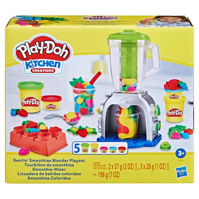 Hasbro HSBF9142 Play-Doh Swirlin Smoothies Blender Playset Toys