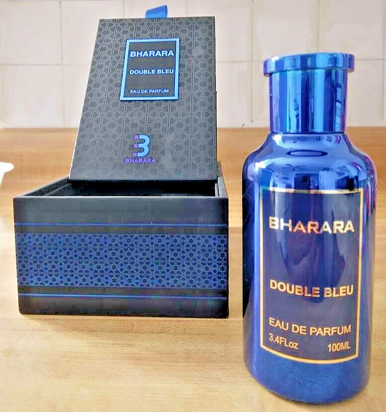 BHARARA 463565 3.4 oz Bharara Double Bleu Eau De Parfum Spray for Mens