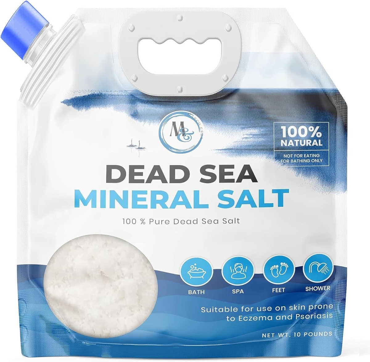 Marco Esra 758890102471 10 lbs Dead Sea Sea Bath Salt
