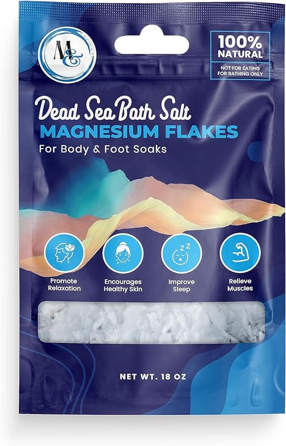 Marco Esra 758890102655 18 oz Magnesium Flakes Travel Bag Bath Salts