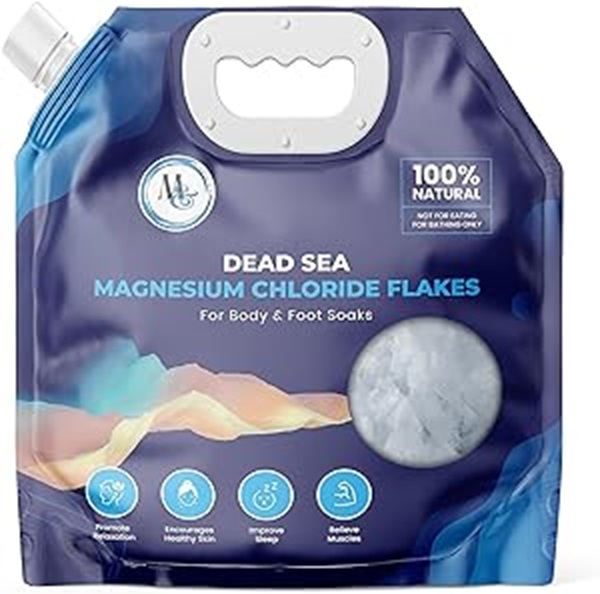 Marco Esra 758890102495 10 lbs Magnesium Flakes Bath Salts