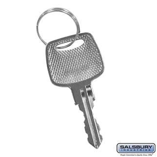 Salsbury 77721 Master Control Key for Combination Padlock of Metal Locker