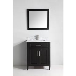 Vanity Art VA2030-E 30 in. Single Sink Bathroom Vanity Set, Espresso