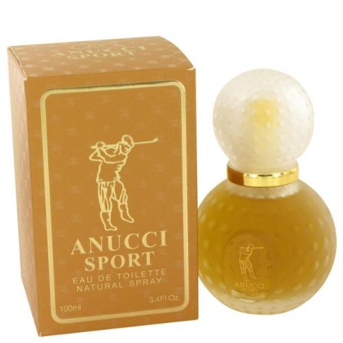 Anucci MANUCCISPORT3.4SPR 3.4 oz Mens Anucci Sport Eau De Toilette Spray