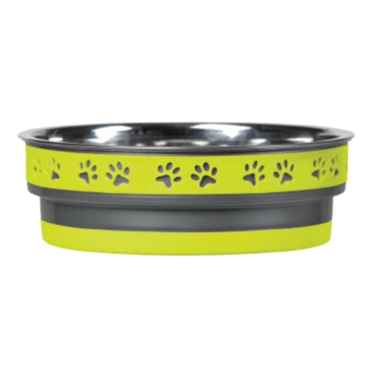 Loving Pets 842982070080 Corsa Pet Bowl&#44; Lightning Yellow - Large