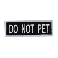 Boss Nation 850030579751 Dog Tactical Harness Patch&#44; Do Not Pet - Small - 6 Each