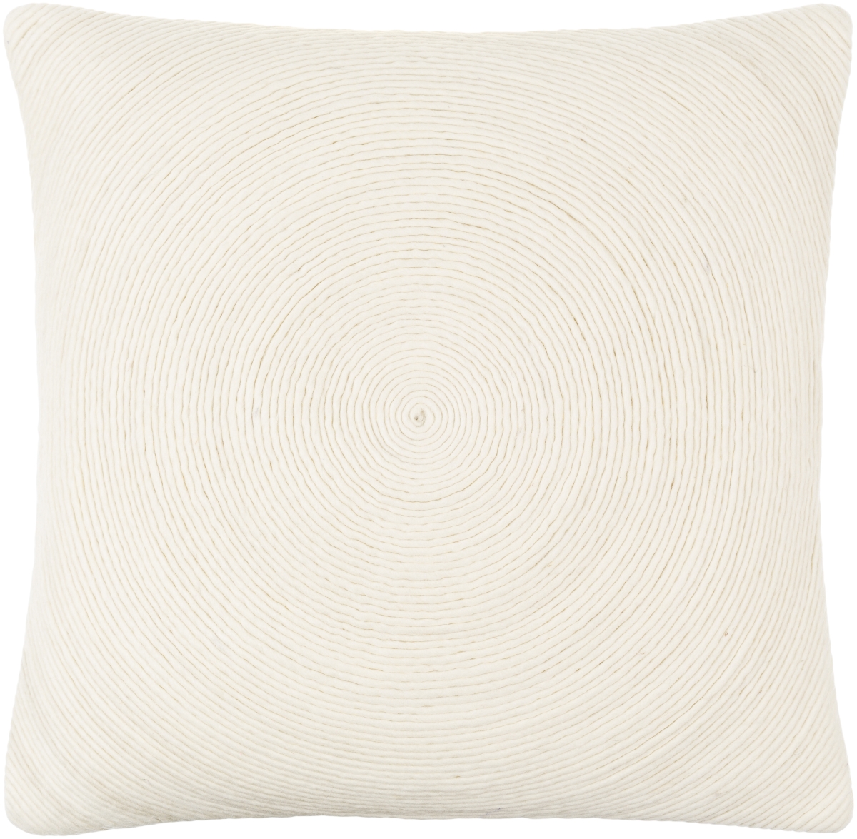 Livabliss SEQ001-2222P 22 x 22 in. Sequence Square Accent Pillow&#44; Off-White