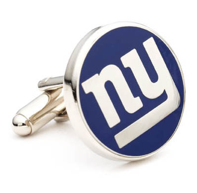 NFL PD-NYG-GL New York Giants Cufflinks