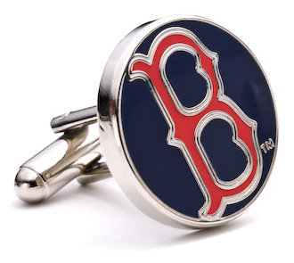 MLB PD-SOX2-SL Classic Boston Red Sox Cufflinks