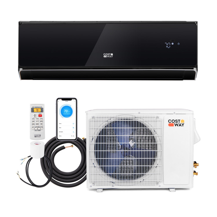 Total Tactic FP10788USBK 12000 BTU 22 SEER2 208230V WiFi Enabled Mini