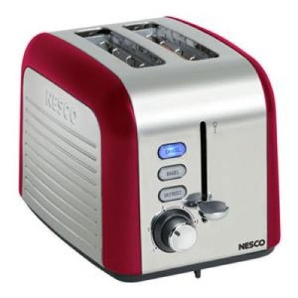 Metal Ware Corpation Metalware T1000-12 Nesco Red 2 Slice Toaster