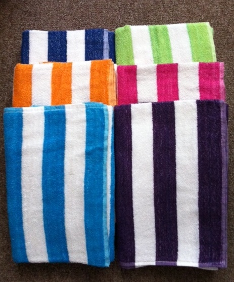 Ddi 1174663 Cabana Stripe Beach Towel Pack Of 36